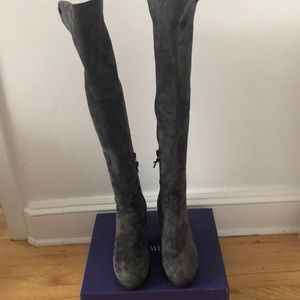 Stuart Weitzman Suede Over the Knee Boot
